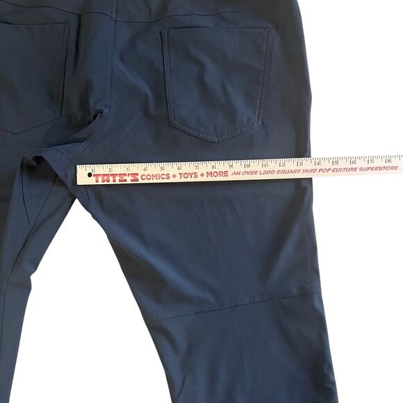 Lululemon ABC Slim Fit Pants Men’s Size 38 Dark Gray Elastomultiester Blend - Picture 5 of 9